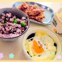 Snapdishの料理写真:♡朝食♡|Akikiさん