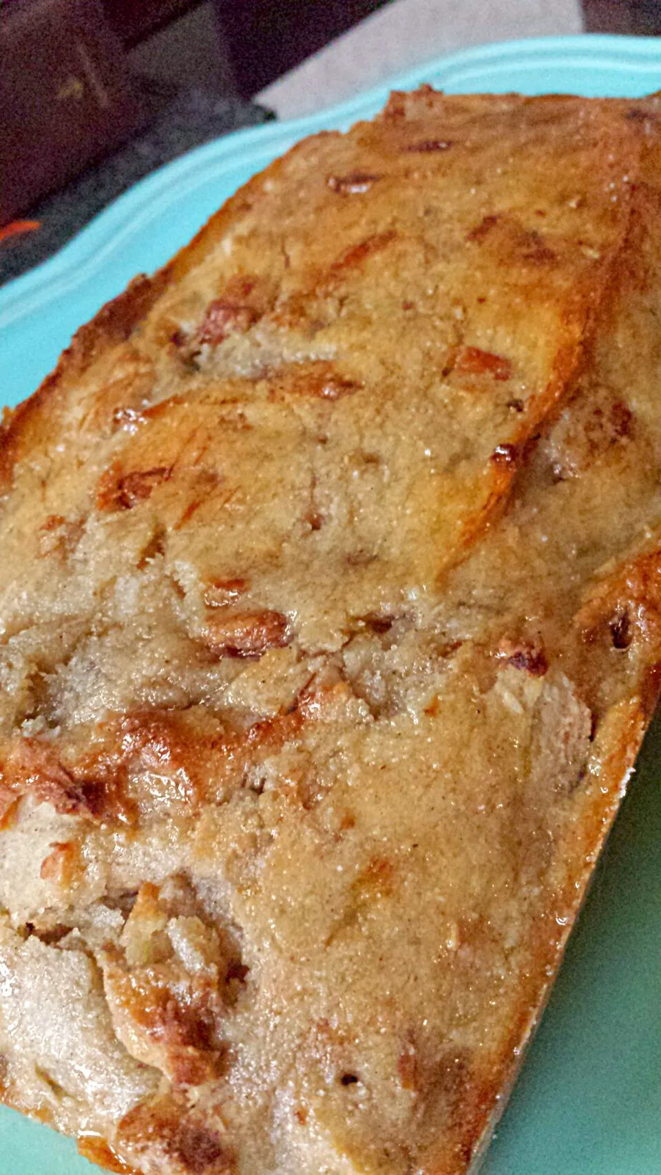 Snapdishの料理写真:Vegan Gluten free Banana Nut Bread with a Sea salted Maple Glaze.|lisaさん