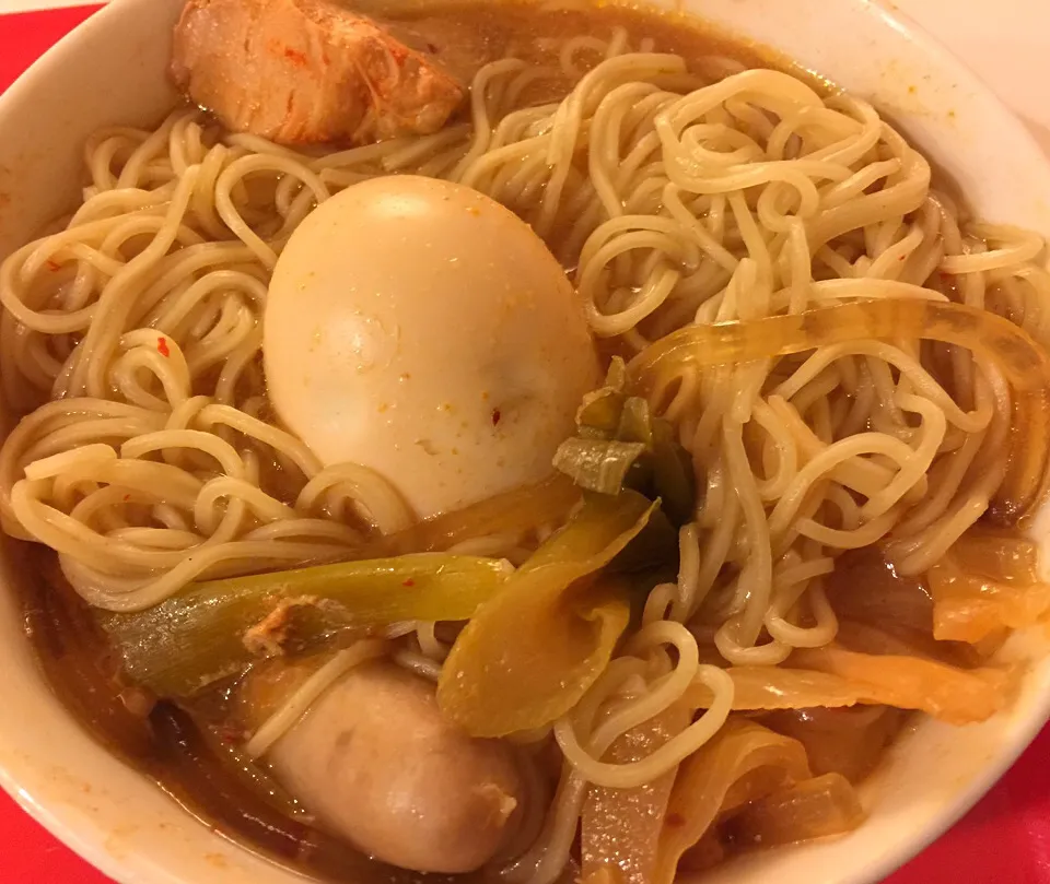 ラーメン🍜キムチ鍋(*^^*)|きのすけ〜さん