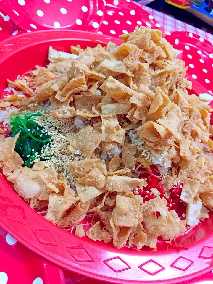 Lou Hei with abalone|prissyさん