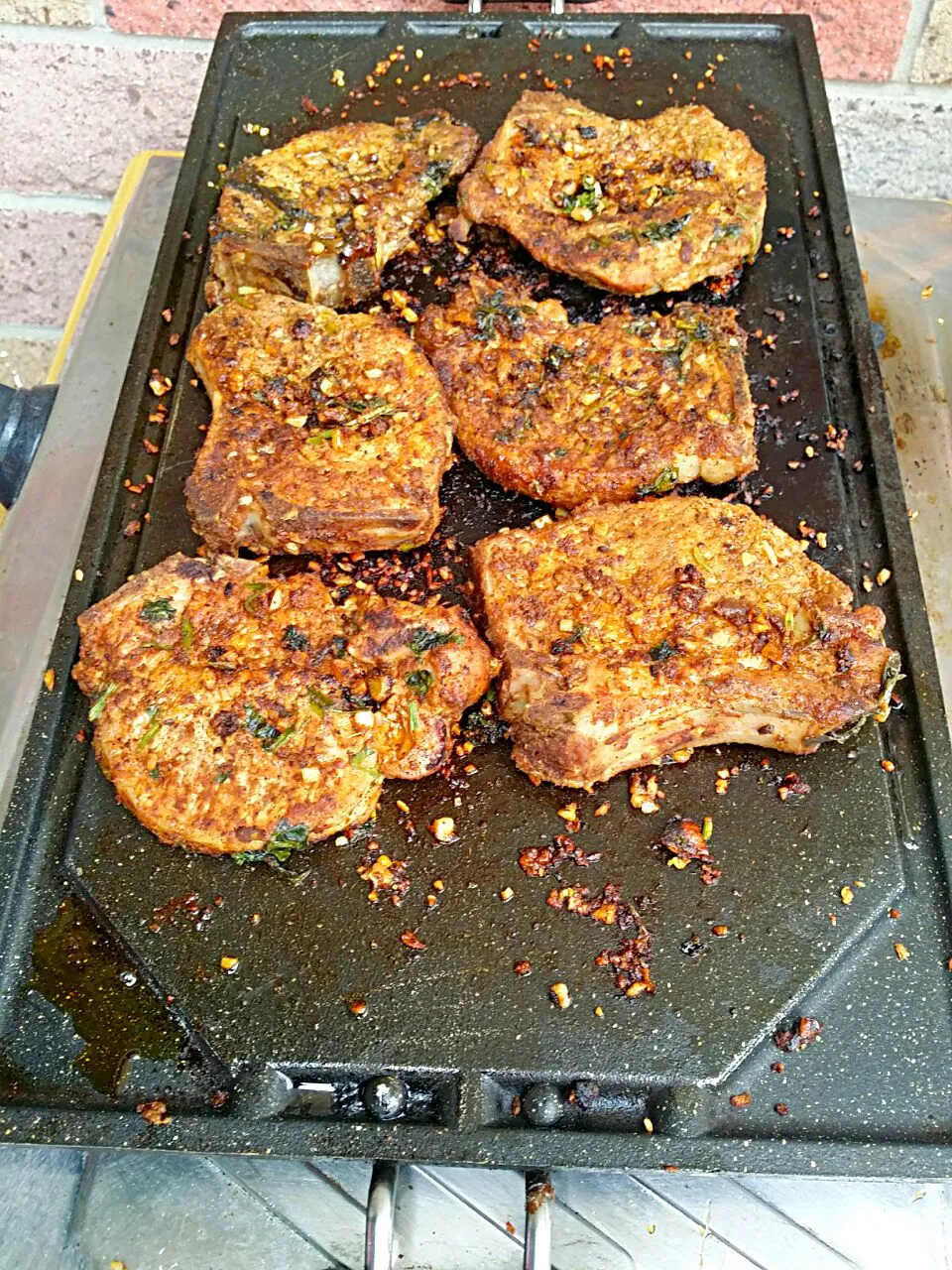 Snapdishの料理写真:BBQ Pork Chops|Nugeさん