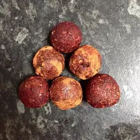 Orange-cacao bliss balls