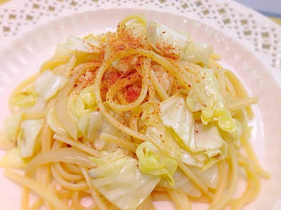 キャベツのアンチョビパスタ🍝|Miyaさん