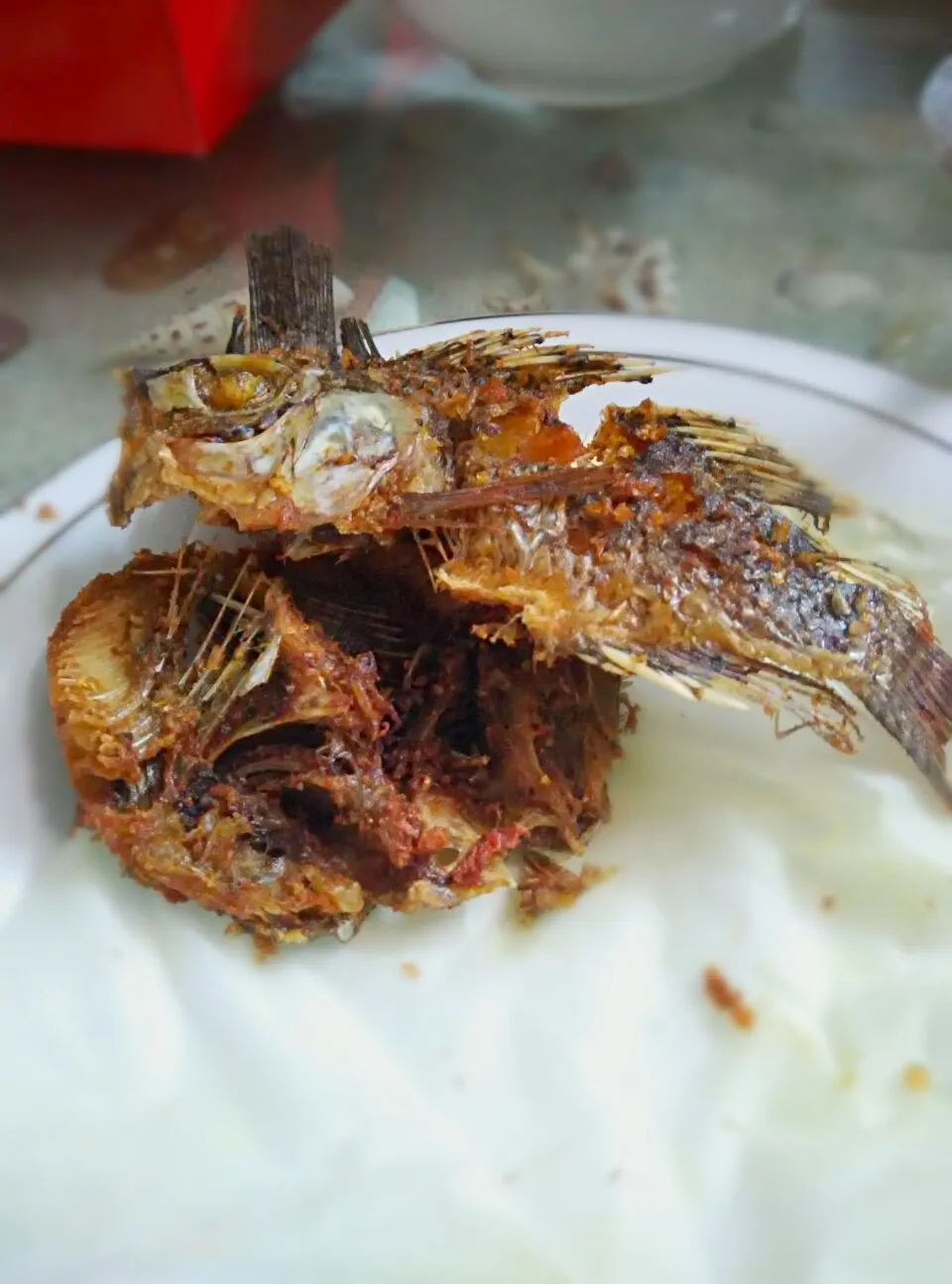 Snapdishの料理写真:Crispy Fish #lunch|Liviana Deviさん