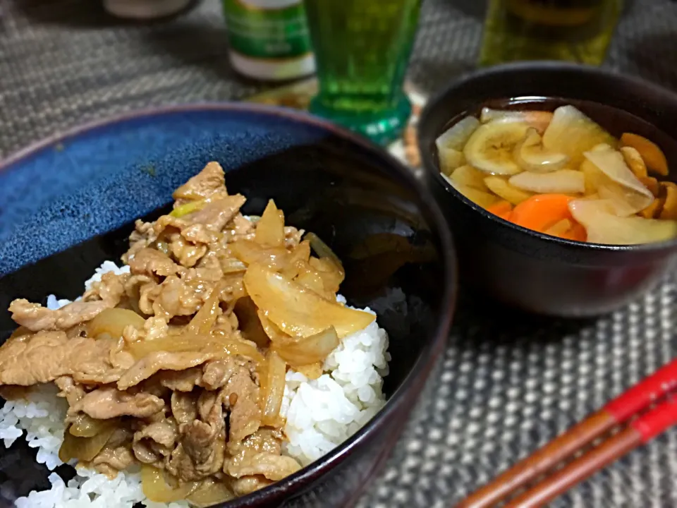 焼肉丼。|あーいー🍚さん