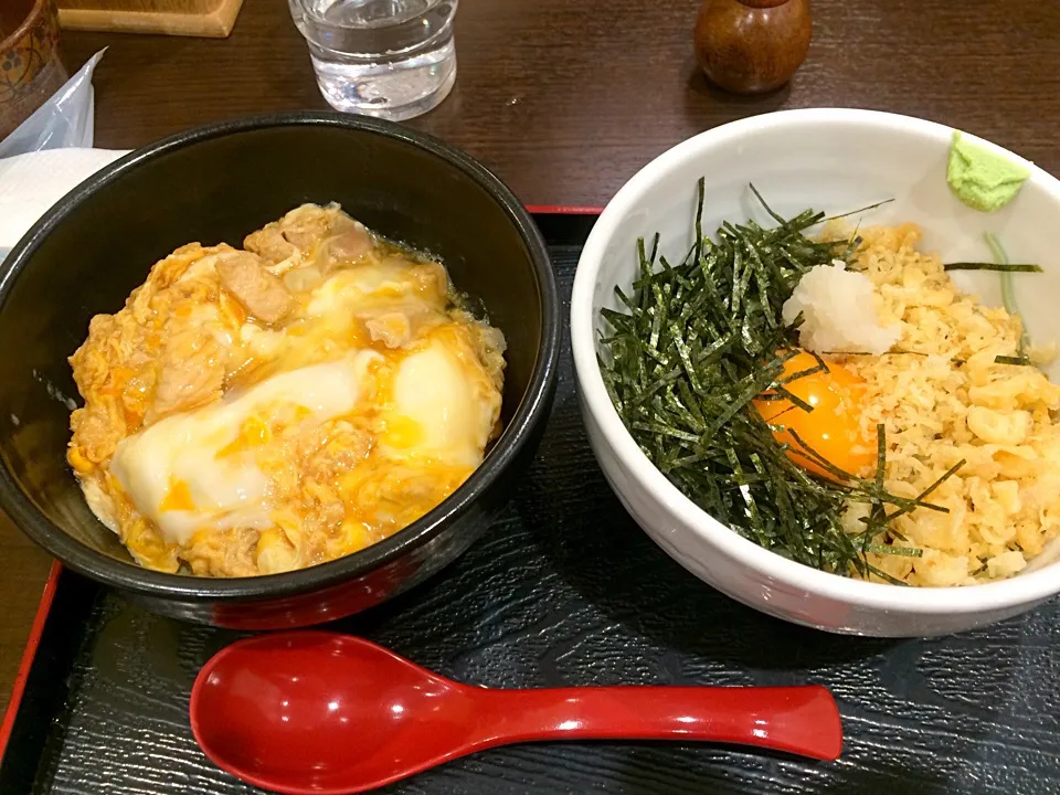 八幡イオンのやぶや  『ミニ親子丼とスタミナそば』|コージ💫さん