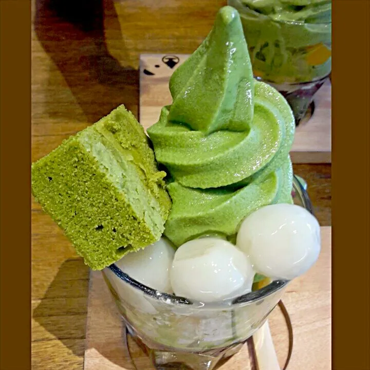 Dessert #greentea #IceCream|Jeanny Angsenさん