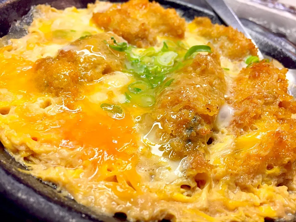 牡蠣フライの卵とじ|名和淳子さん