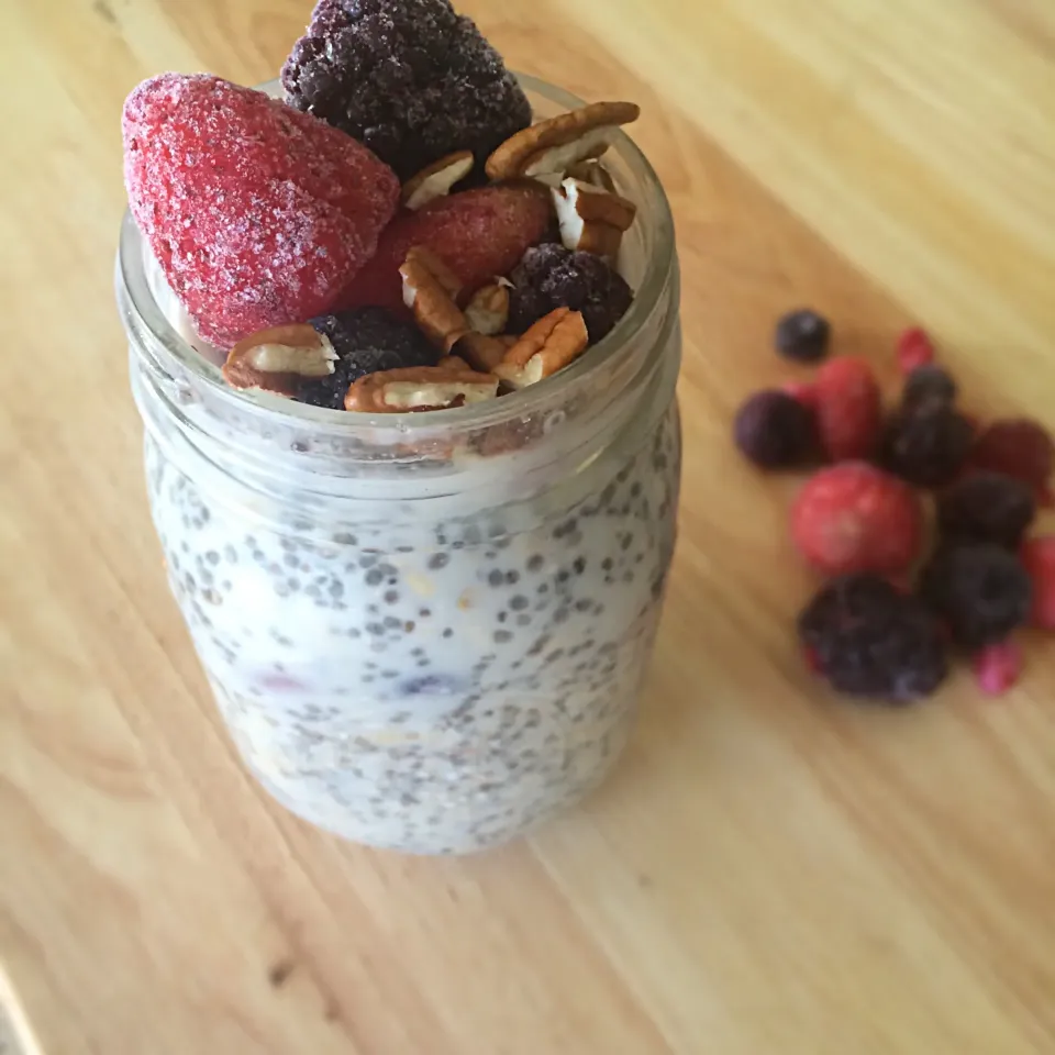 Chia and oats pudding|melissa rodriguez cerratoさん