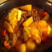 Moose meat stew with dumplings|virginia frasseさん