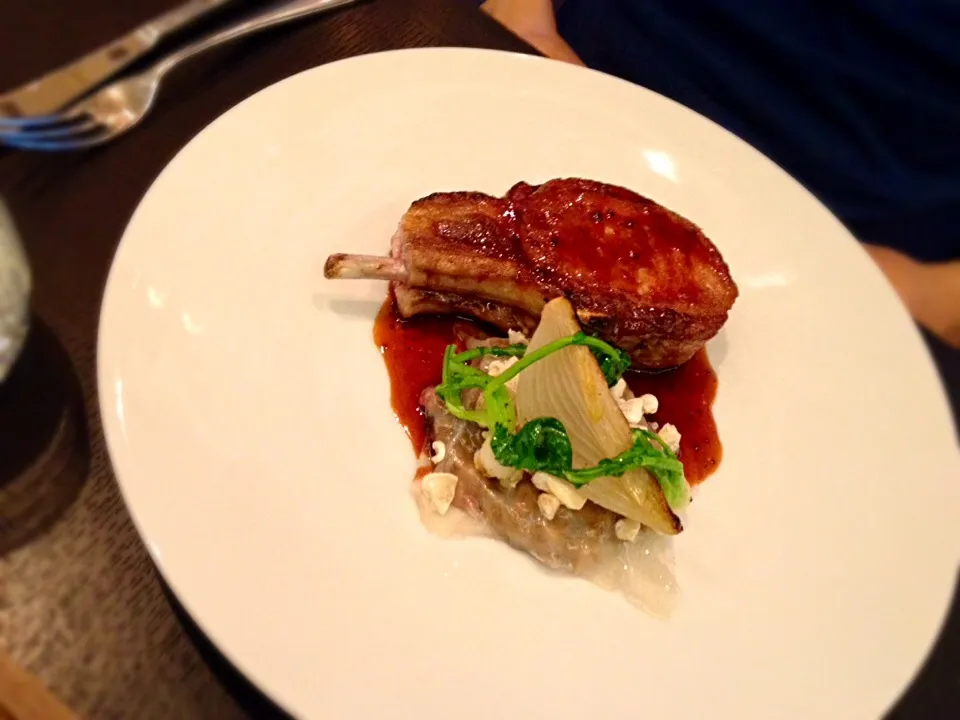 Roast Iberico Pork Chop (c.1820) @Dinner by Heaton|TToshipieさん