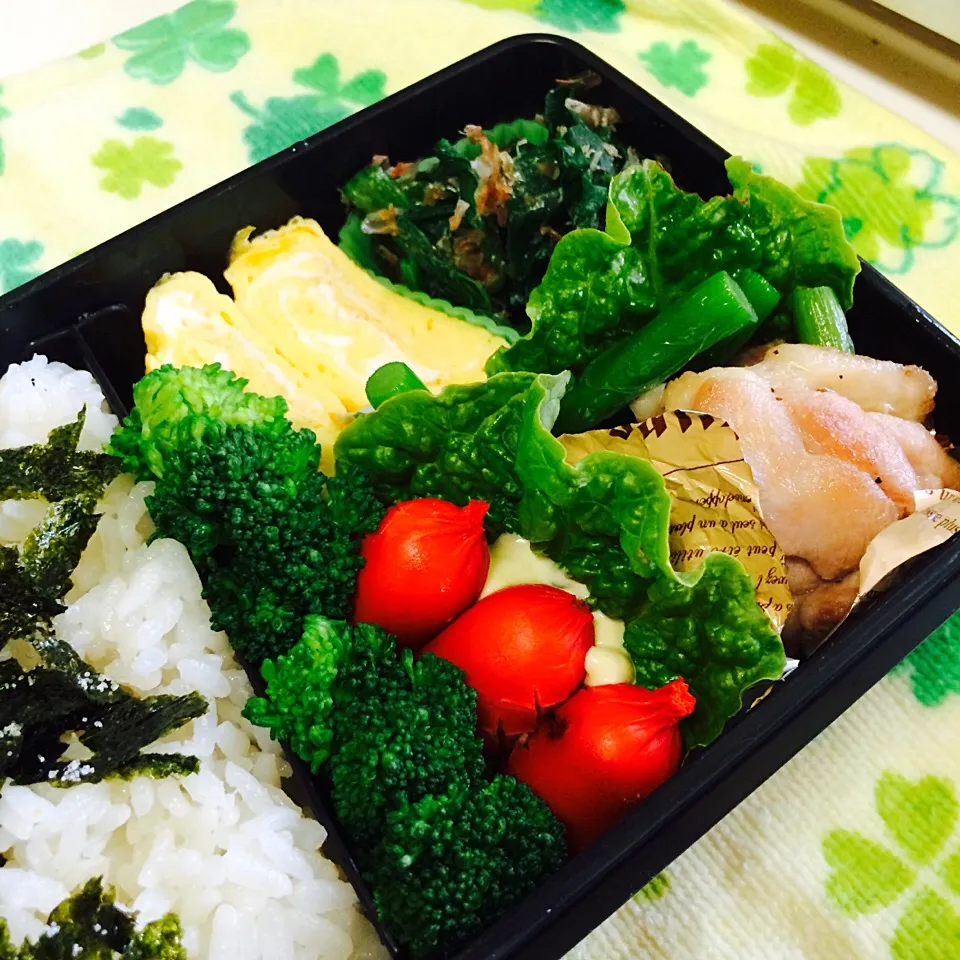 Snapdishの料理写真:父さんの弁当〜♪|kiyomiさん