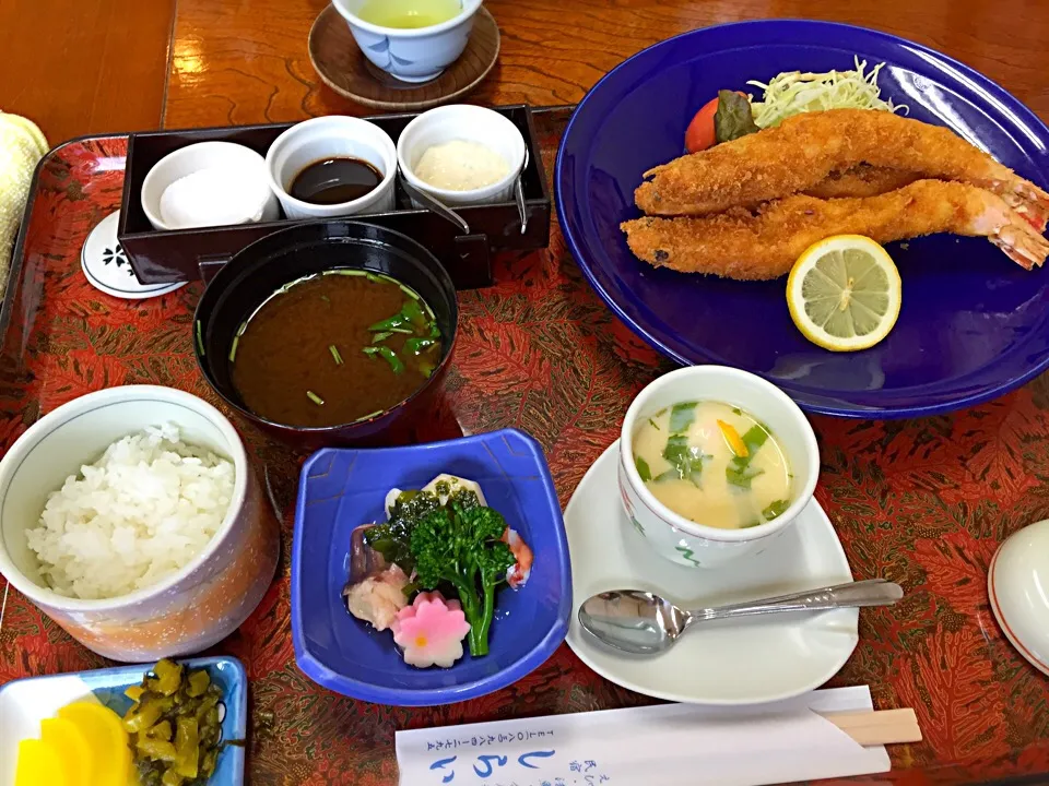 大海老フライ定食★|まりもさん