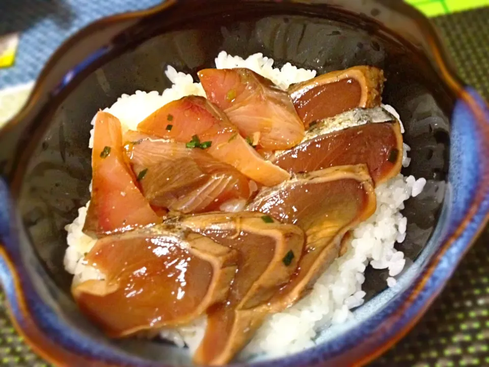 残ったお刺身で漬け丼|ubechaさん