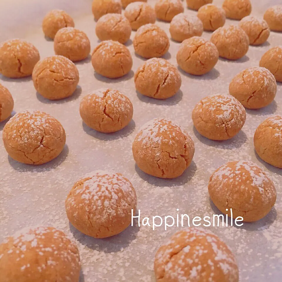 きなこのスノーボールクッキー|Happinesmileさん