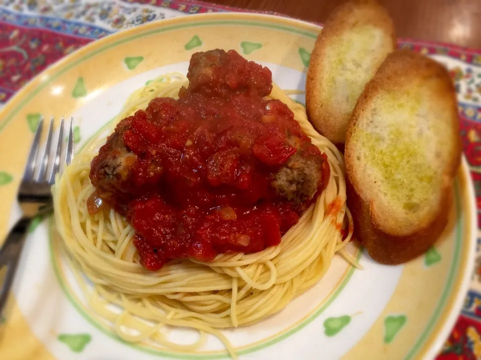 Homemade Pasta with Homemade Meatballs|Kawasaki Mikeさん