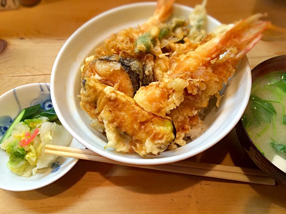 Snapdishの料理写真:えび天丼|Noriyuki Saitoさん