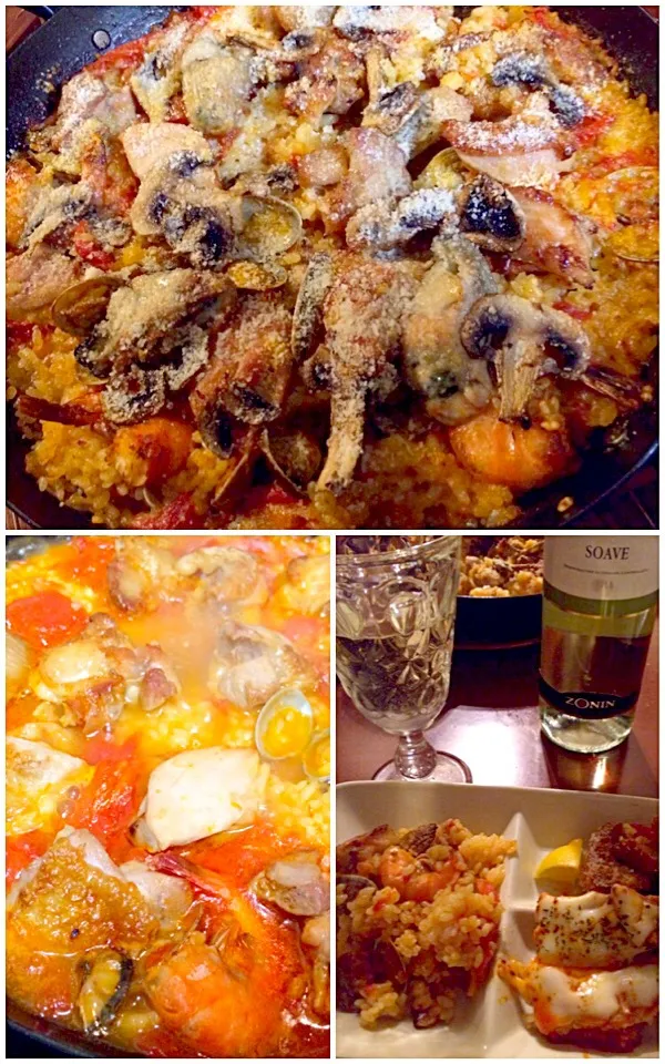 Snapdishの料理写真:Paella Valencia✨バレンシアパエリア by chef hubby|🌈Ami🍻さん