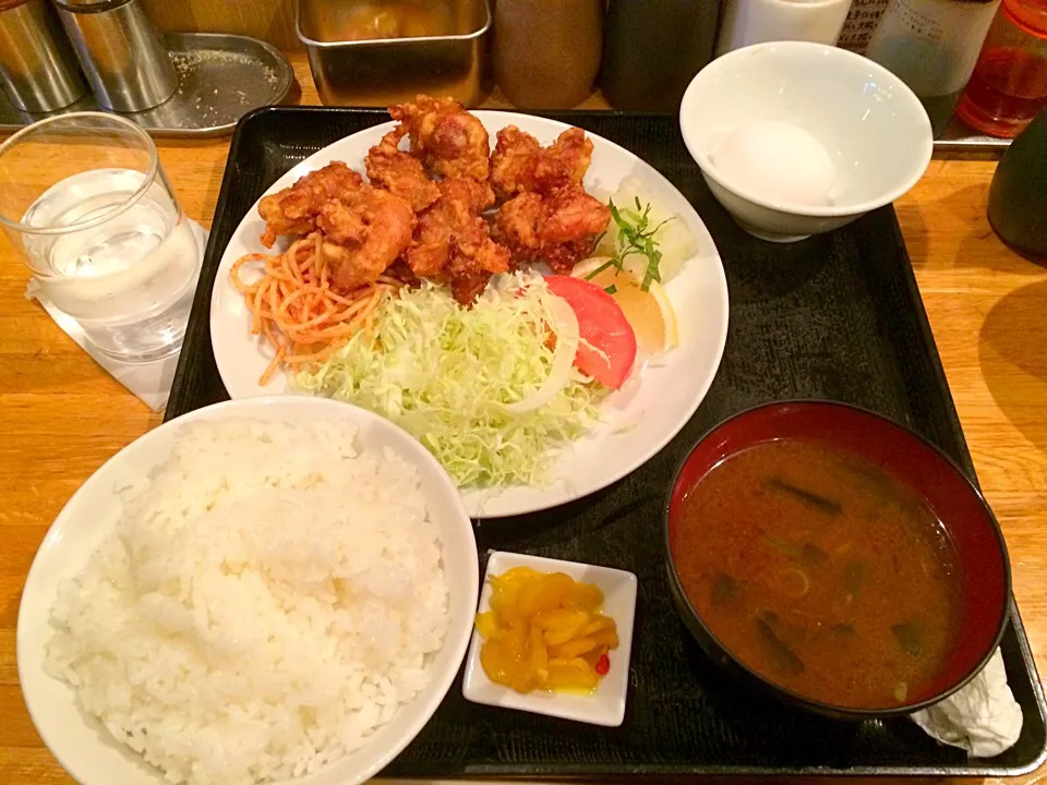 おろし唐揚げ定食(ご飯中盛り|紅蓮のケロちゃんさん