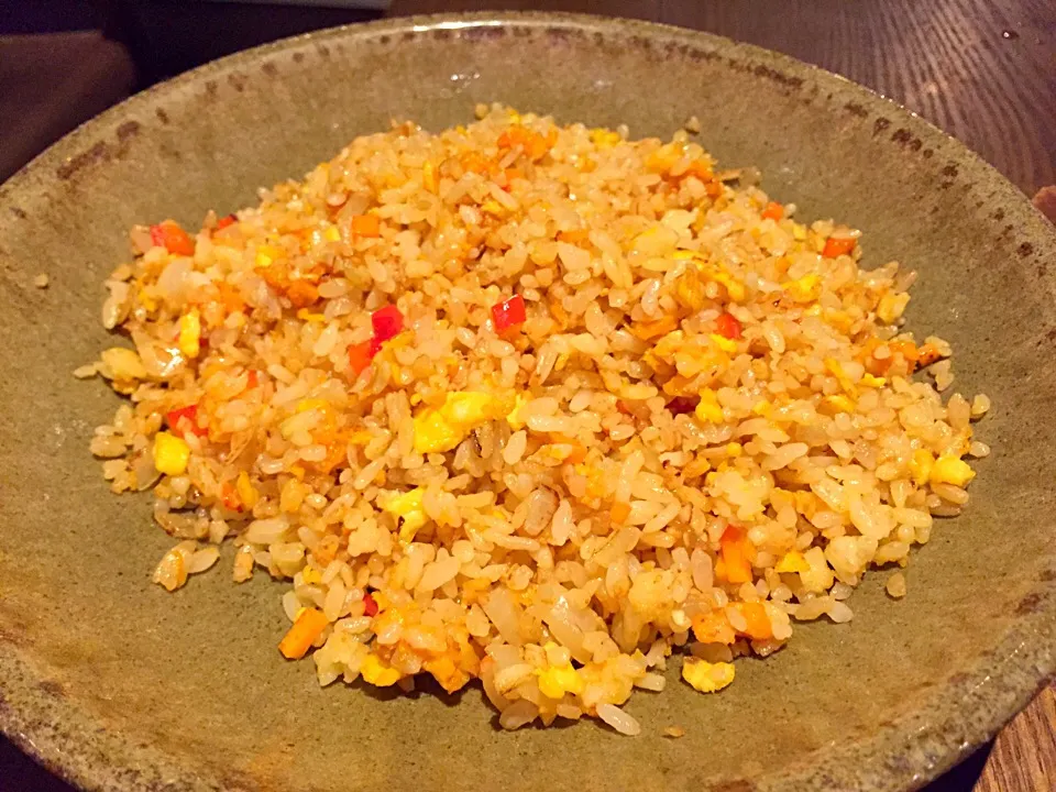 Fried rice with sea urchin|Sky Blueさん