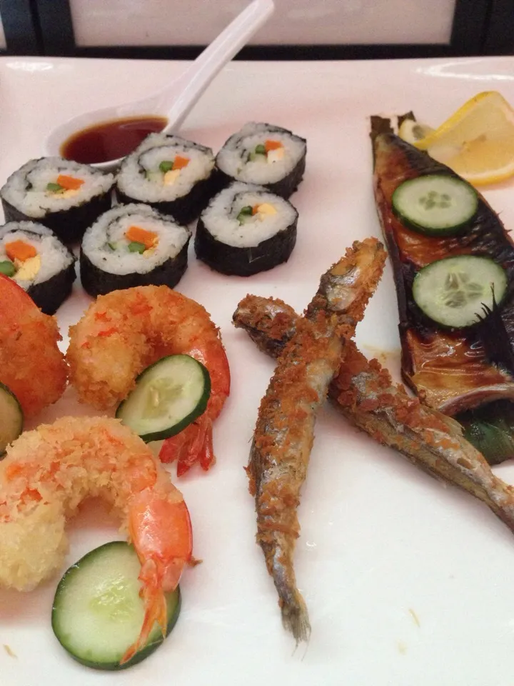 Sushi & Tempura Platter|Joha Hassanさん