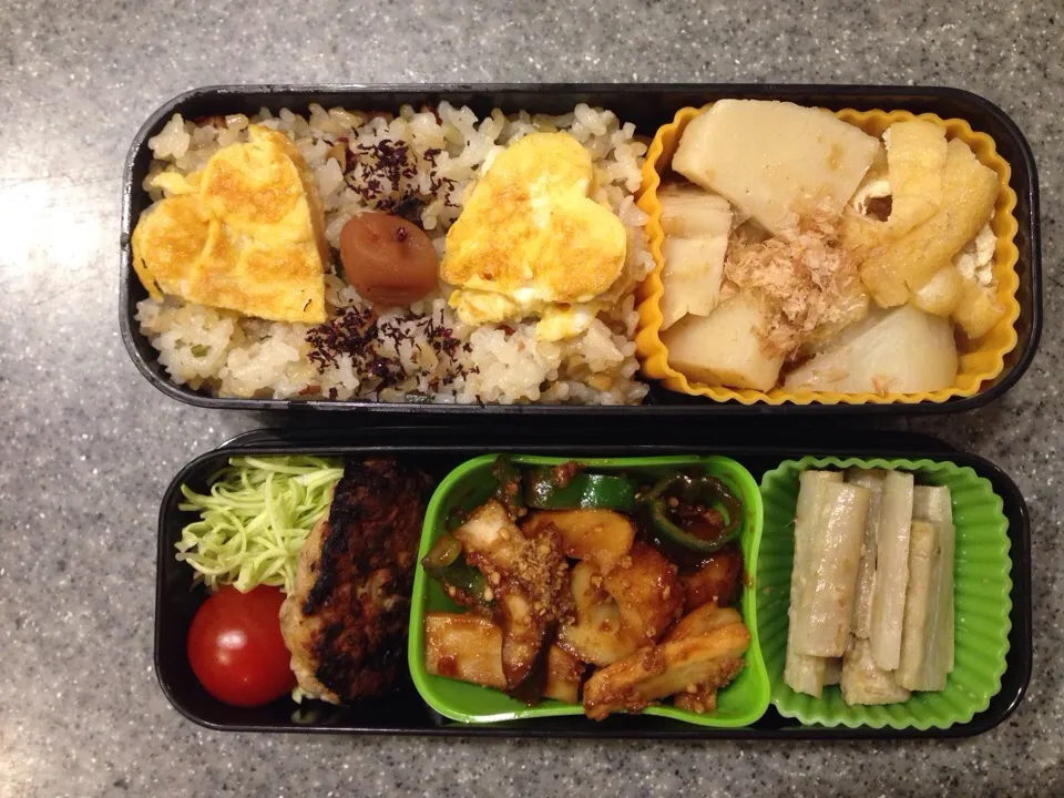 今日のお弁当（2015.02.23）|herbalkidsさん