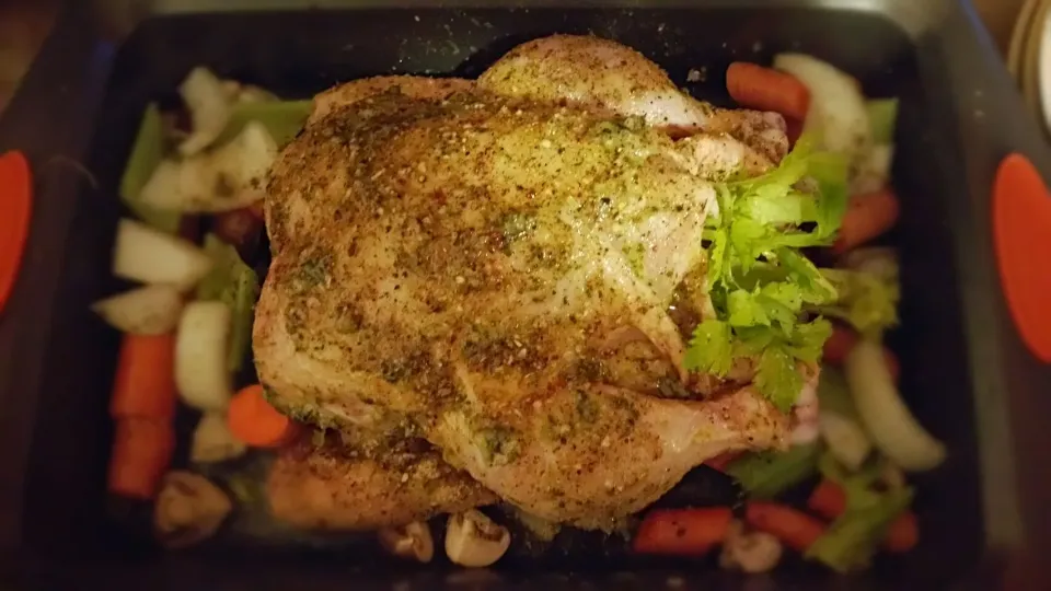 Roast Tuscan Herb Chicken #tones #Chicken #ovenroasted #delicious|Kimberly Bowieさん