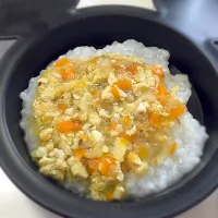 【離乳食】卵と野菜煮込み丼|ゆーさん