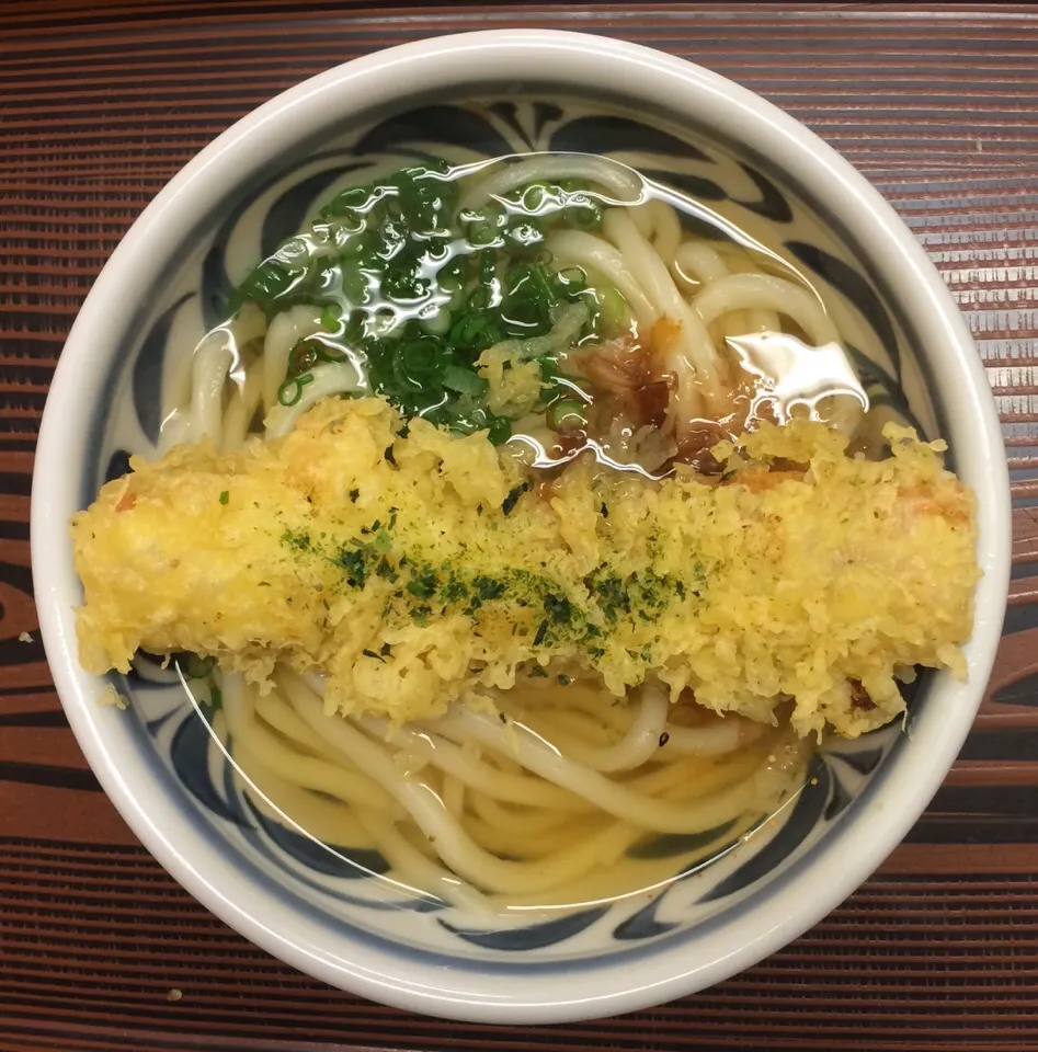 『古里うどん』のかけうどん小+ちくわ天|fujii saburoさん