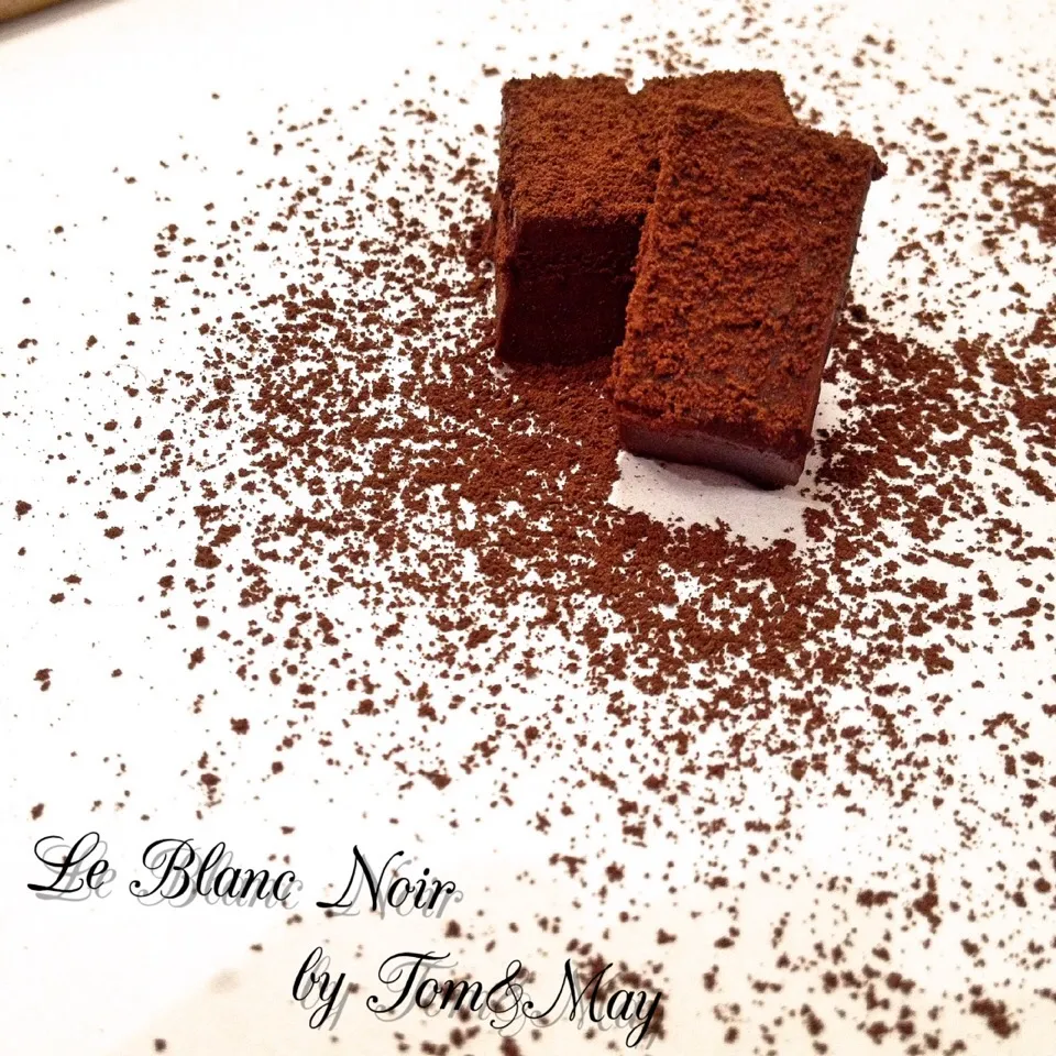 Snapdishの料理写真:Nama Chocolate|Le Blanc Noir by Tom&Mayさん