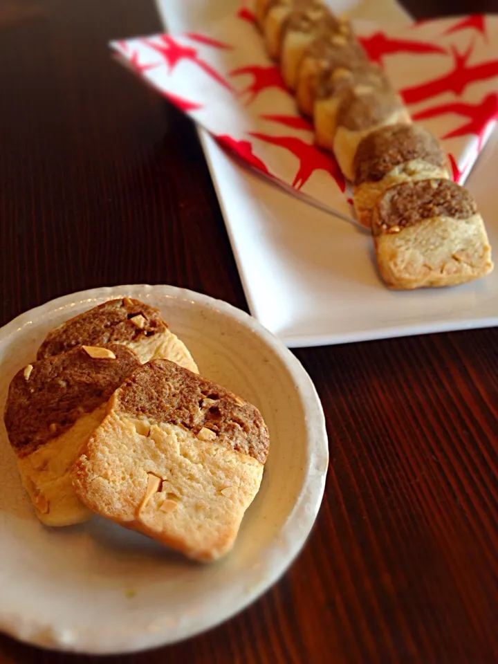 Snapdishの料理写真:ひかママchanのお料理 olive oilでさくさくcookie•*¨*•.¸¸♬🌸|いのちゃんさん