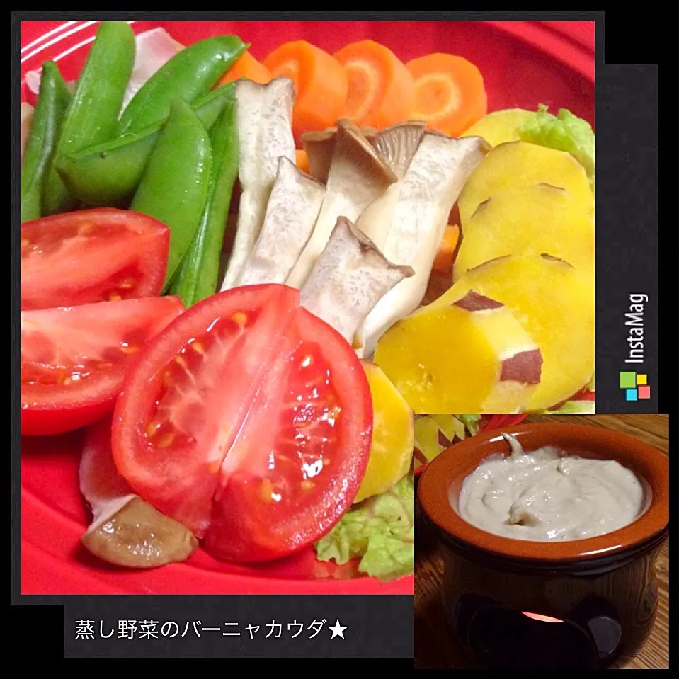 Snapdishの料理写真:蒸し野菜のバーニャカウダ★|RIEママさん