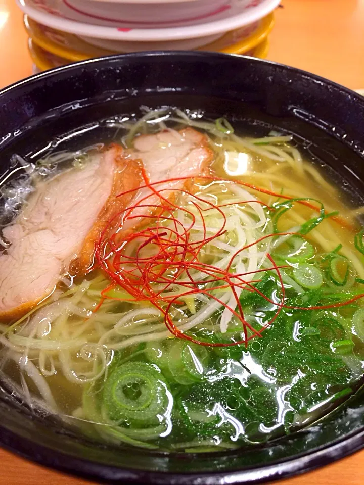 鶏チャーシューの塩ラーメン|市さん