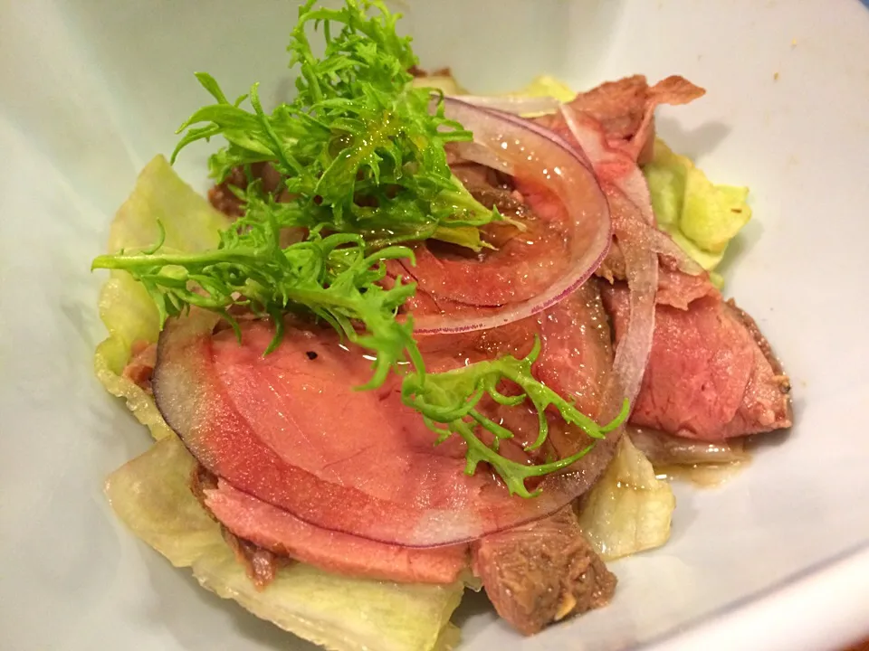 Appetizer of cold beef salad|Ong Sor Fernさん