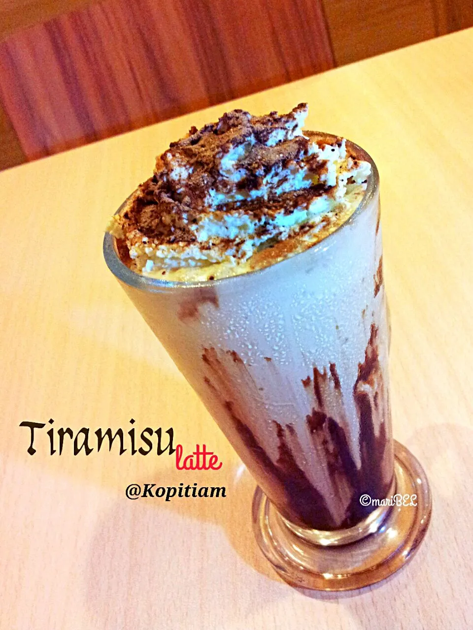 tiramisu latte #indonesia|elny gunawanさん