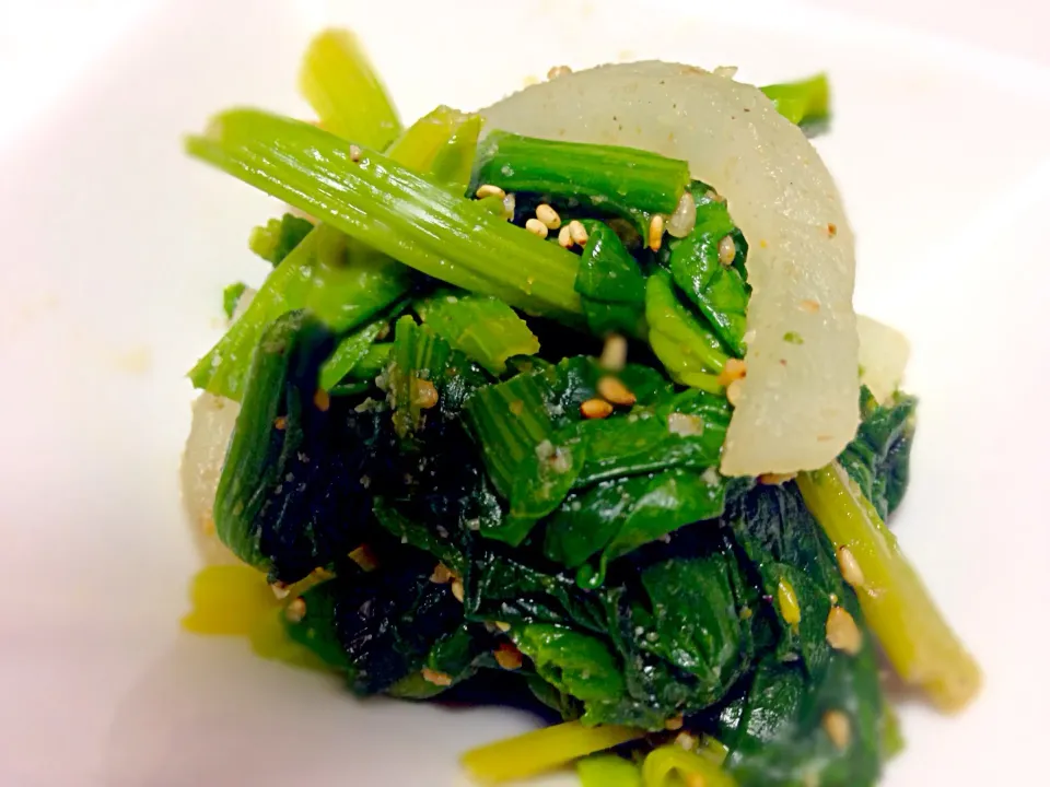 ほうれん草と大根の胡麻和え|maipuさん