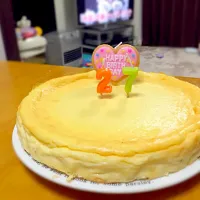 ベイクドチーズケーキ|まめさん