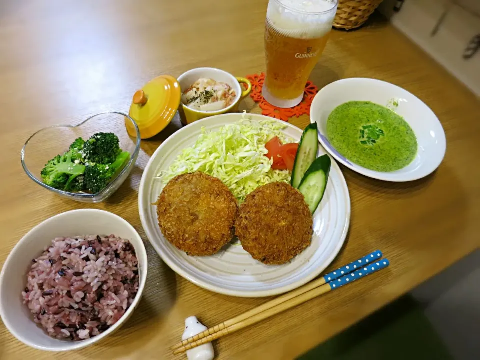 メンチカツ定食|ゆきっぴさん