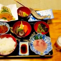 五箇山で食べた夕食|おかちゃんさん