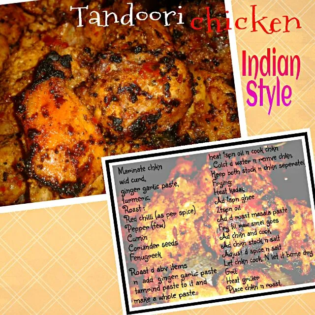 Snapdishの料理写真:Tandoori #Chicken #Indian cuisine #Lunch #Main dish ❤ ❤ ❤|Alisha GodsglamGirl Matthewsさん