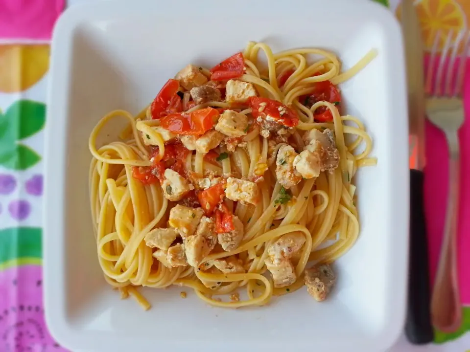 Swordfish pasta|Marさん