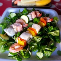 Seafood skewers|Marさん