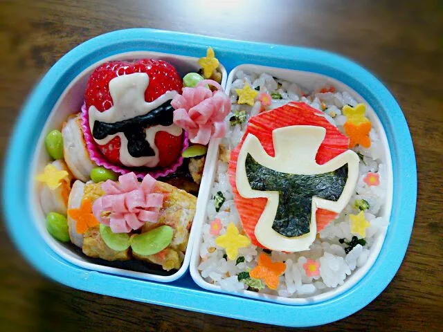 ニンニンニンジャー始まったねー弁当|國澤志保子さん