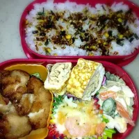 Snapdishの料理写真:娘の最後のお弁当|恩田 悦子さん