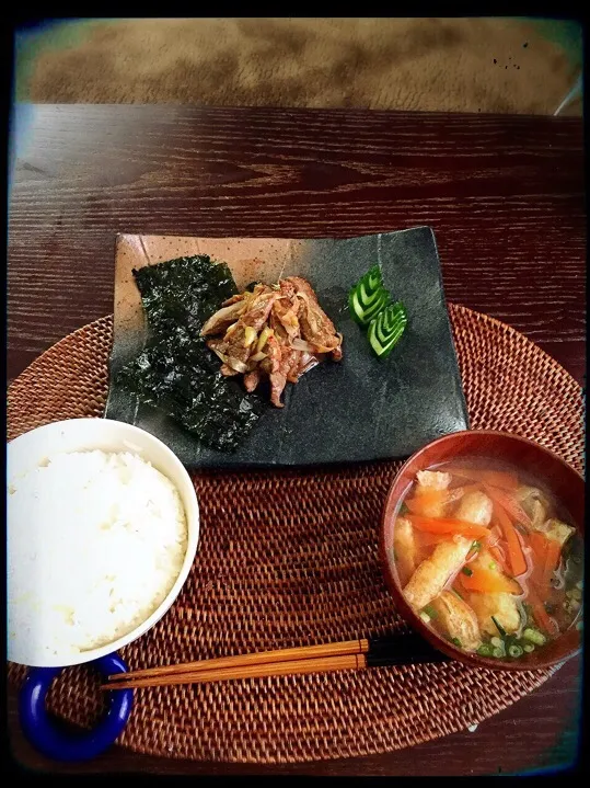 牛モモの焼肉定食|ゆかぴさん