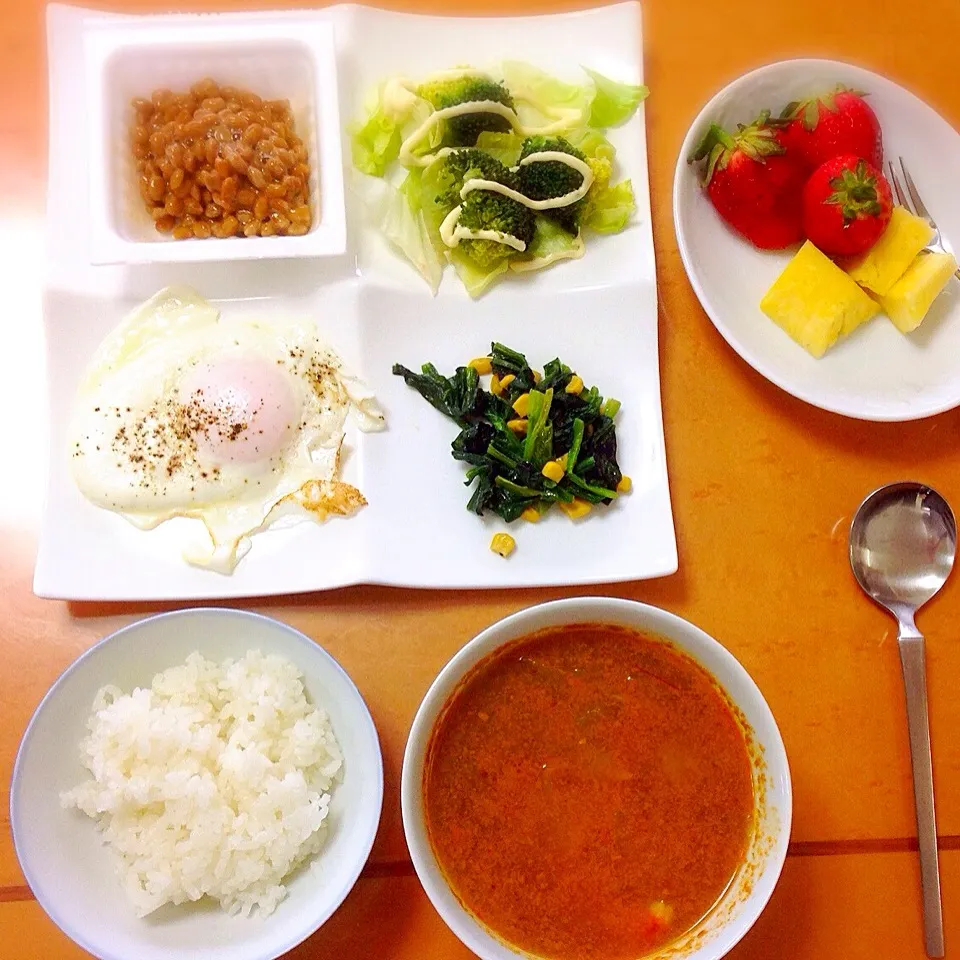 朝食|さくらんぼ🍒さん