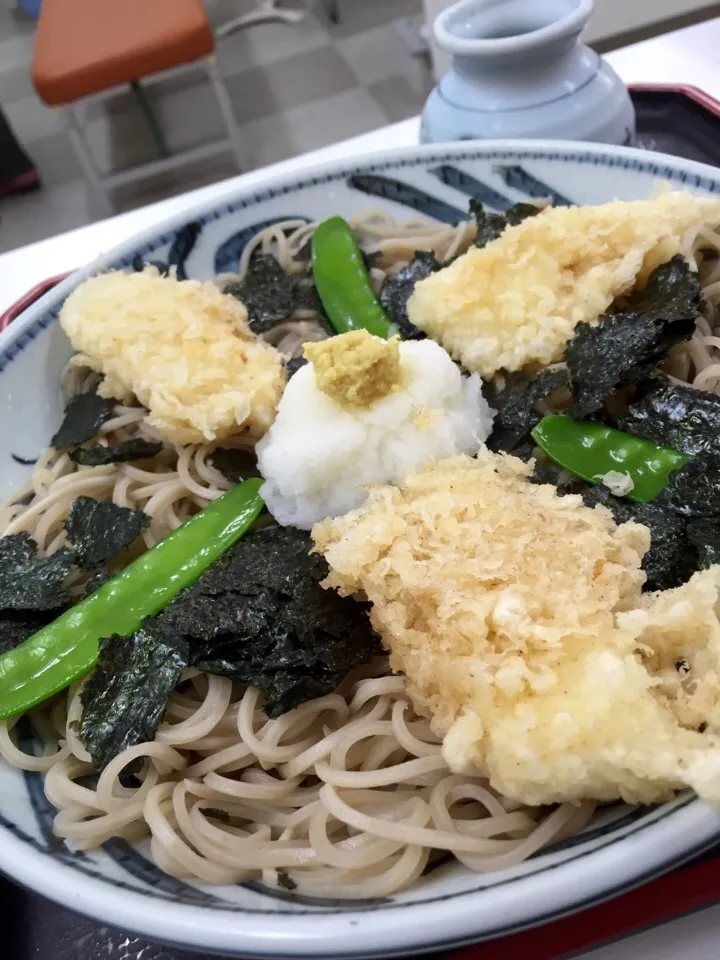 Snapdishの料理写真:✨いか天おろし蕎麦✨|中さんさん