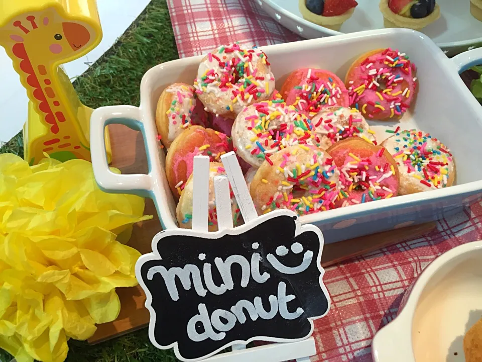 Baked Mini donuts|Cheryl Ngさん