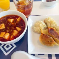 麻婆豆腐と焼き餃子|みっくすさん