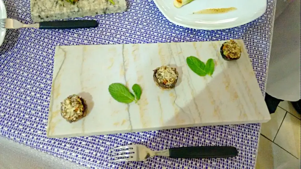 Champiñones rellenos|Fera LMさん